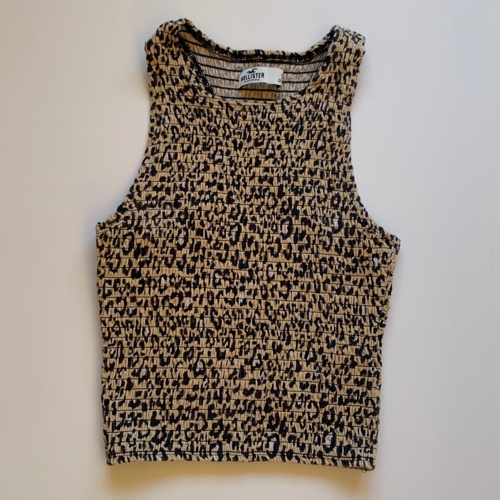 Hollister Cheetah Print Racerback